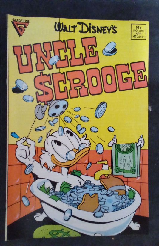 Uncle Scrooge #216 1987 Gladstone Comics Comic Book