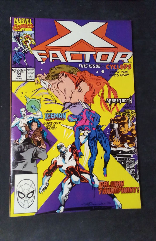 X-Factor #53 1990 marvel Comic Book