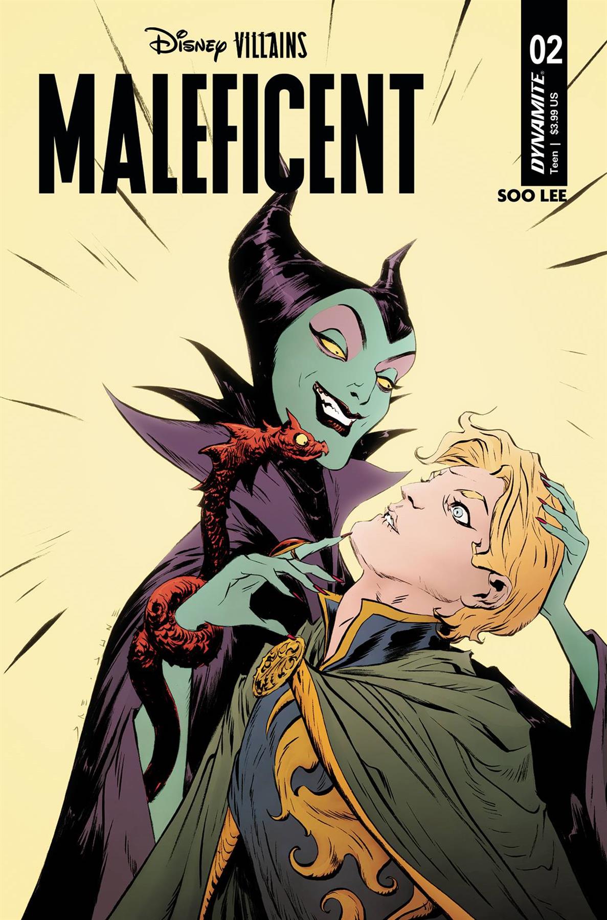 Disney Villains Maleficent #2 Cvr A Jae Lee Dynamite Comic Book