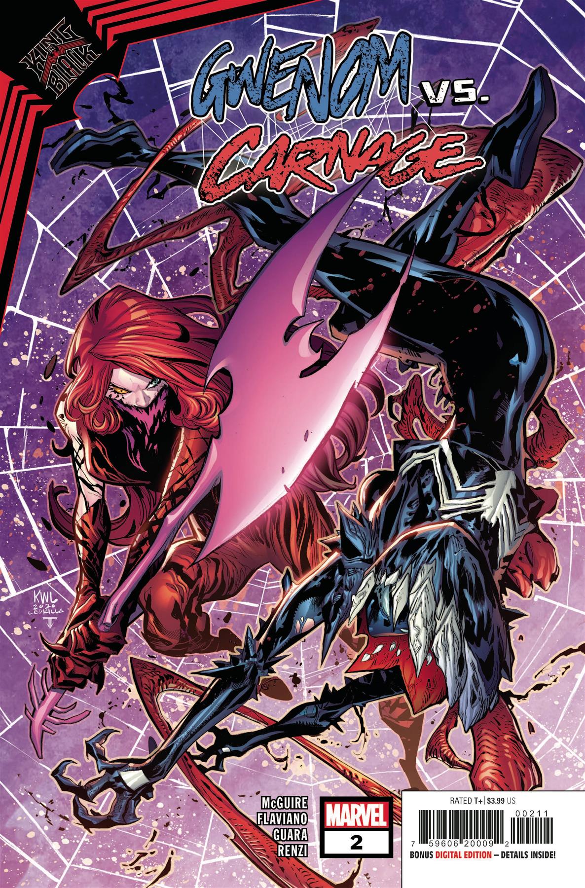 King In Black Gwenom Vs Carnage #2 (of 3) Marvel Comics Comic Book