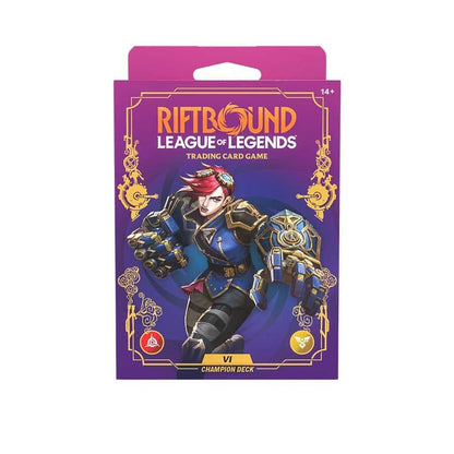 Riftbound TCG Set 3 Unleashed- Champion Deck Vi By UVS Games