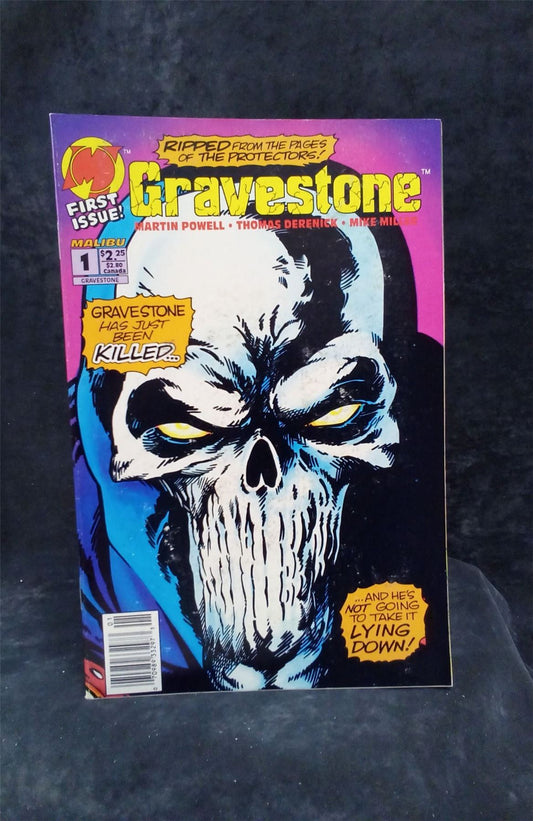 Gravestone #1 1993 malibu Comic Book