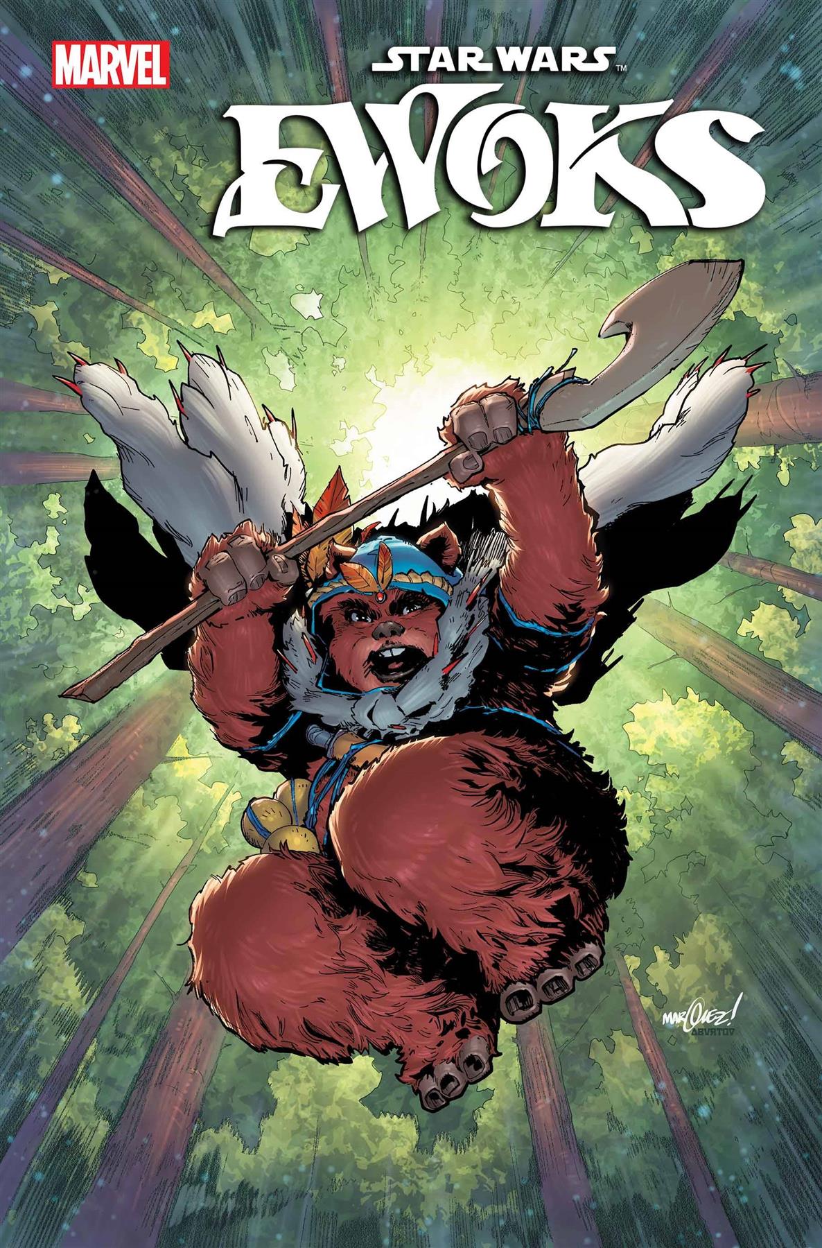 Star Wars Ewoks #4 David Marquez Var Marvel Prh Comic Book 2025