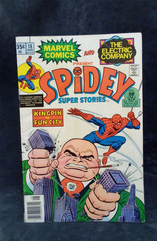 Spidey Super Stories #18 1976 Marvel Comics Comic Book