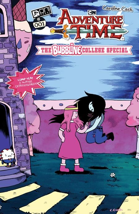 ADVENTURE TIME (2025) THE BUBBLINE COLLEGE SPECIAL # 1 (ONE SHOT) CVR A CAROLINE CASH  Oni Press Comic Book 2025