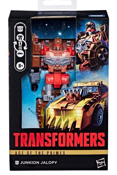 Transformers Age of the Primes Deluxe Class Junkion Jalopy Action Figure by Hasbro