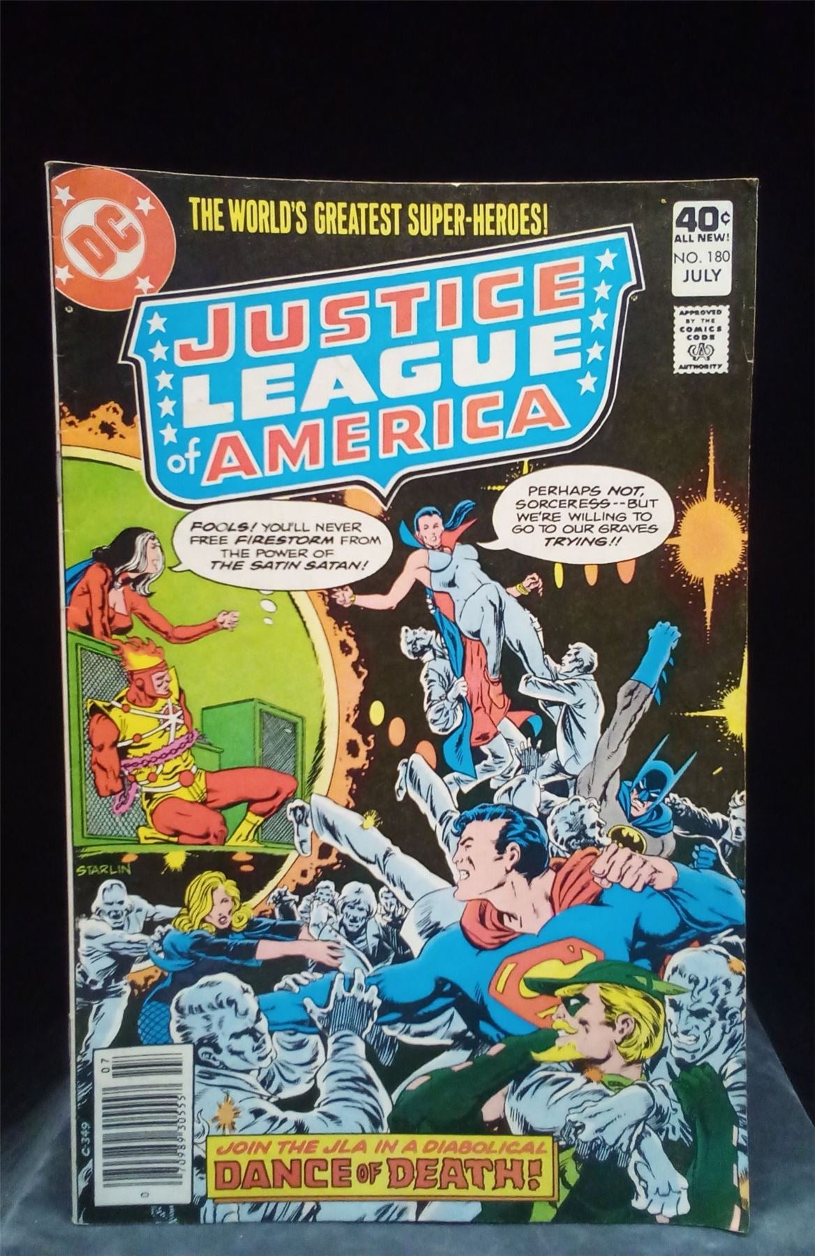Justice League of America #180 1980 DC Comics Comic Book