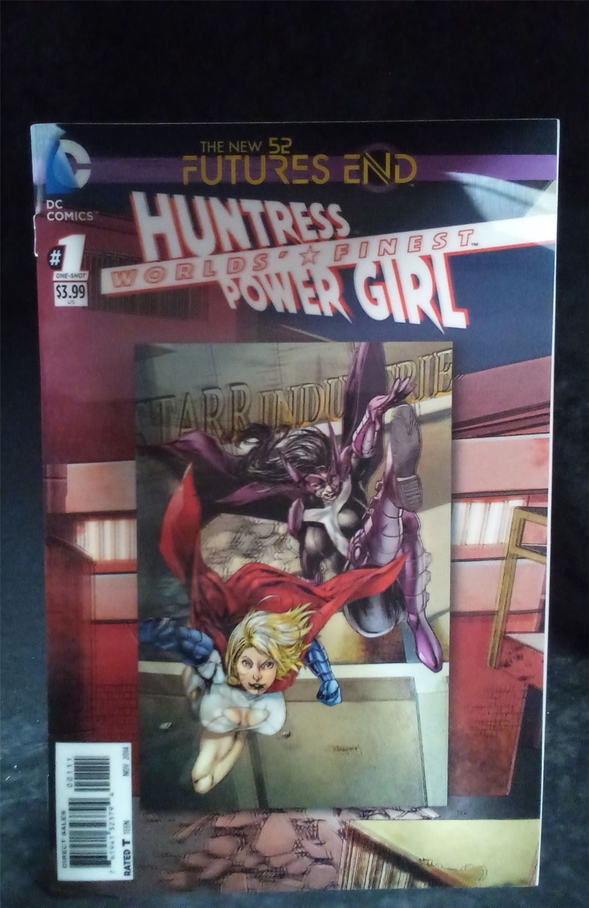 Worlds Finest: Futures End #1 3D Cover 2014 DC Comics Comic Book