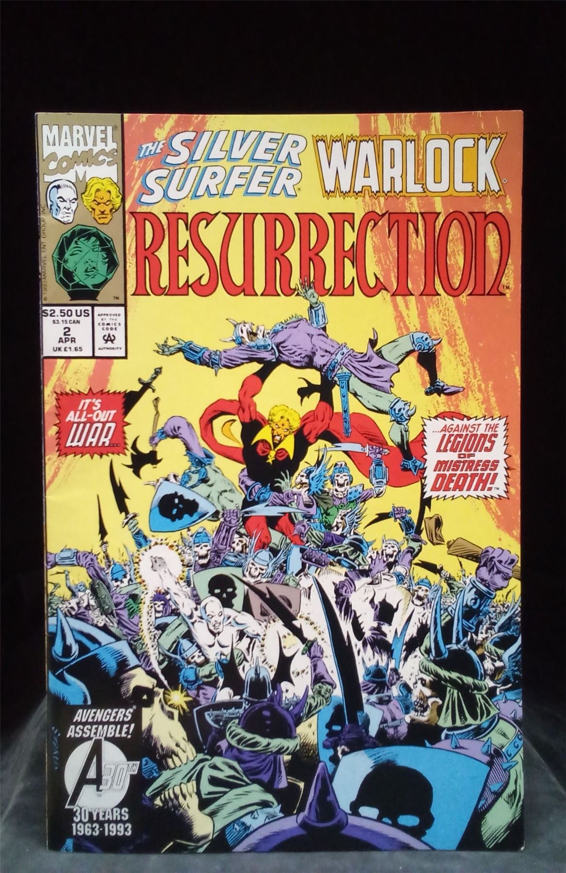 Silver Surfer/Warlock: Resurrection #2 1993 Marvel Comics Comic Book