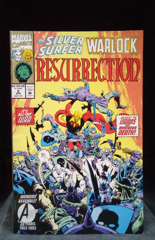 Silver Surfer/Warlock: Resurrection #2 1993 Marvel Comics Comic Book