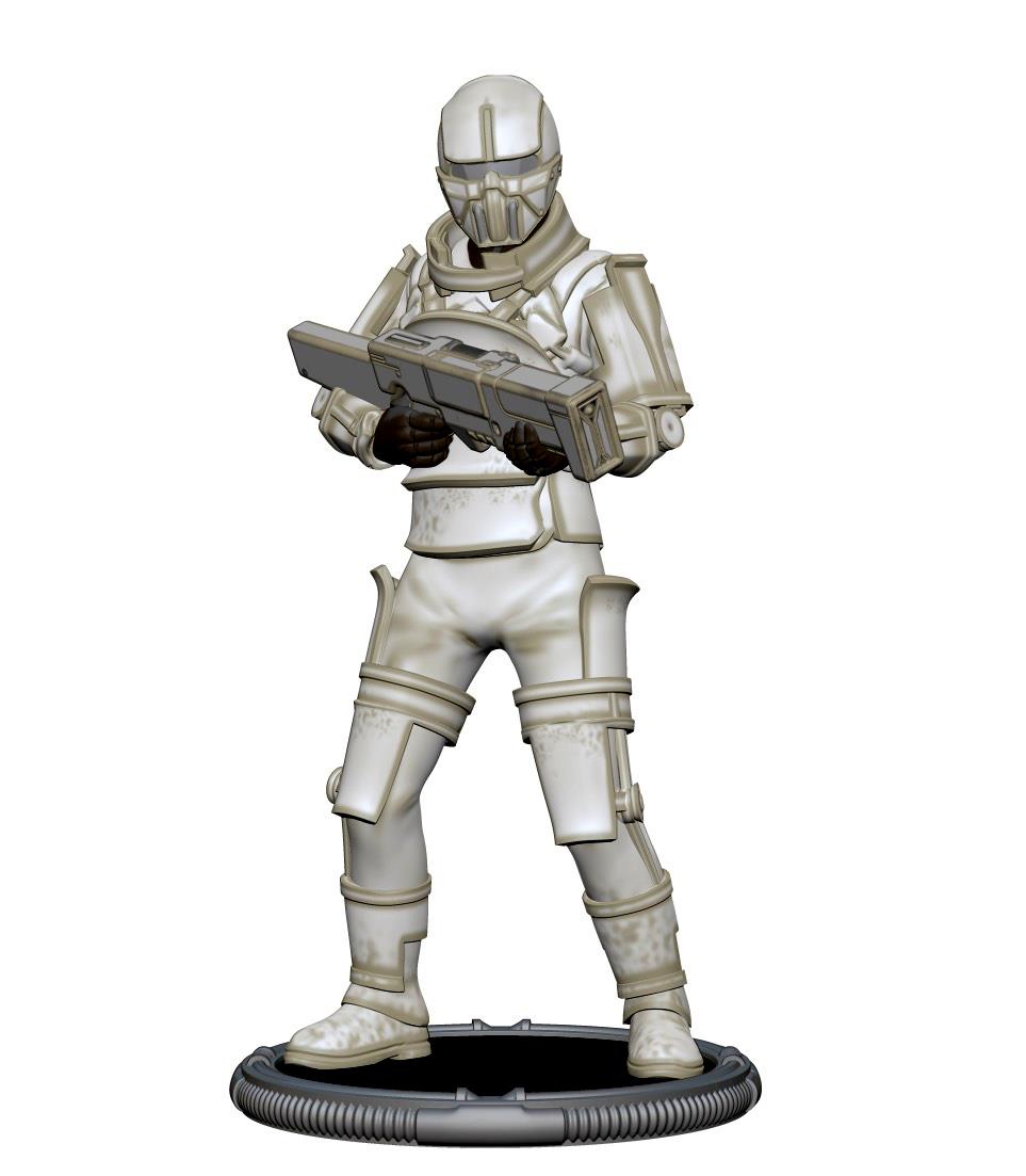 Fallout Nukatron & Synth 3in Fig 2pk Deathclaw Baf