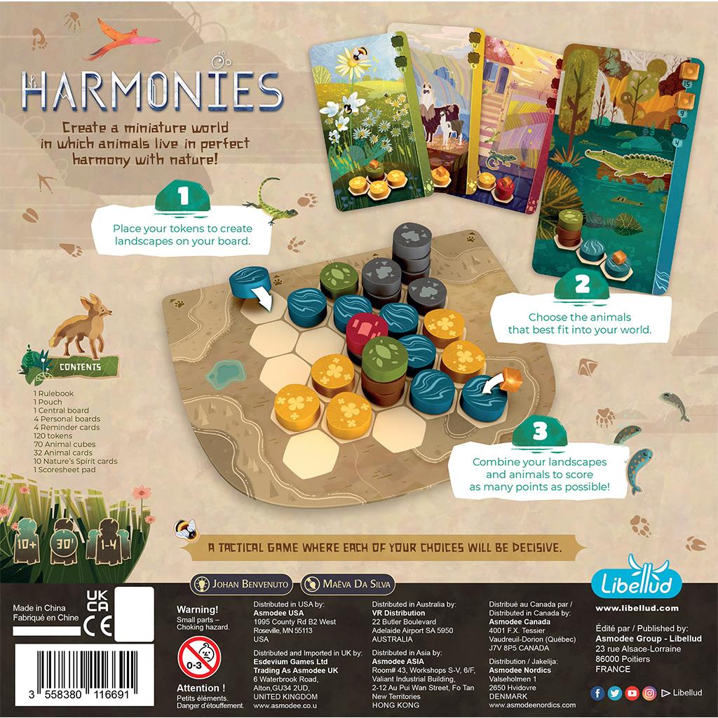 Harmonies Board Game by Libellud Games