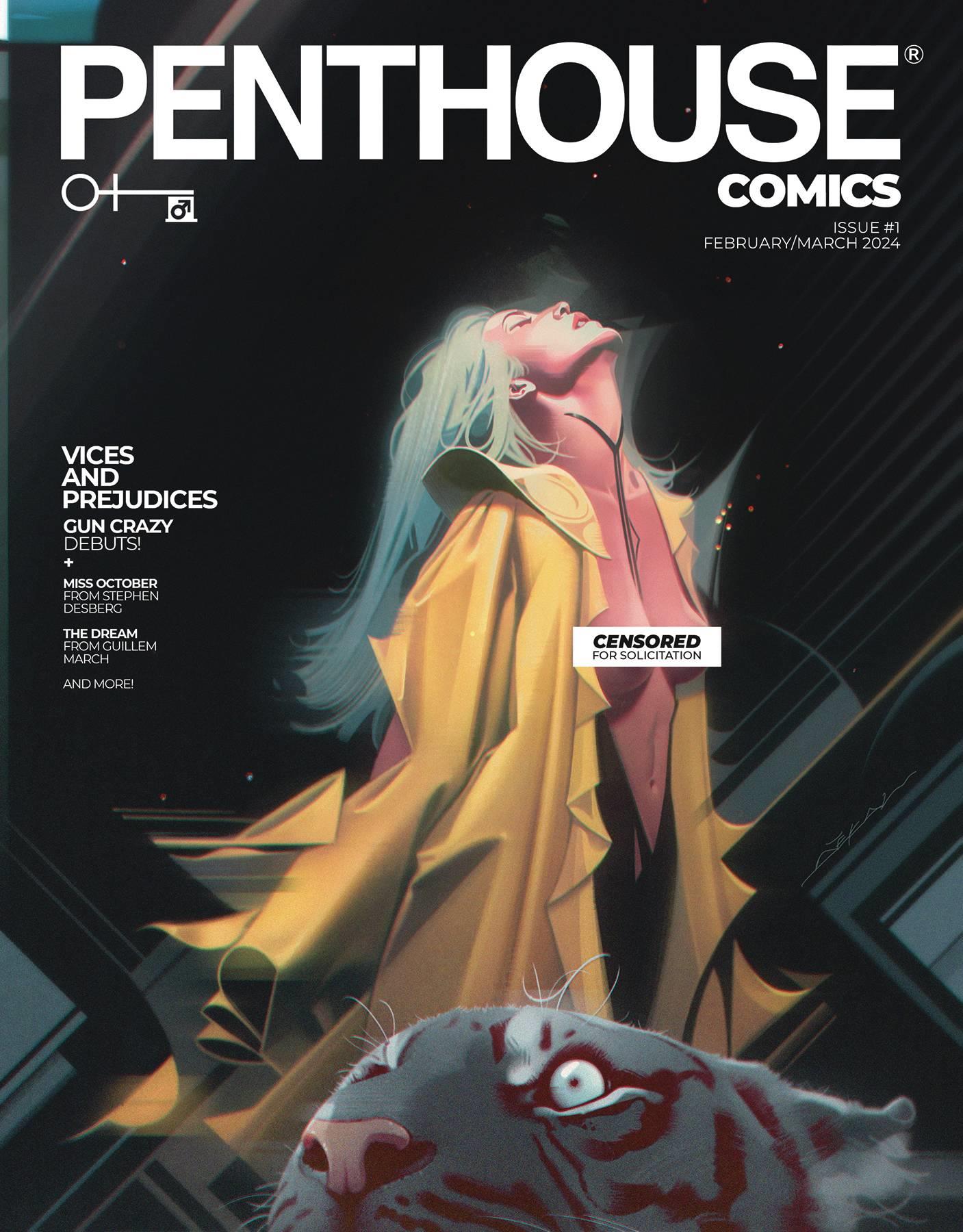 Penthouse Comics #1 Cvr B Polybag Dekal (mr) Penthouse Comic Book