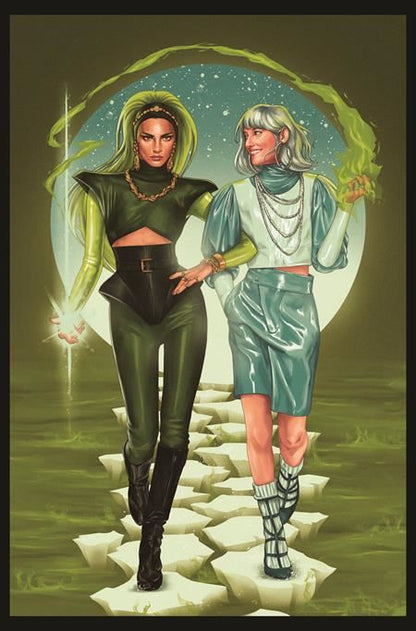 FIRE & ICE WHEN HELL FREEZES OVER #5 (OF 6) CVR B JACK HUGHES CARD STOCK VAR  DC Comics Comic Book 2025