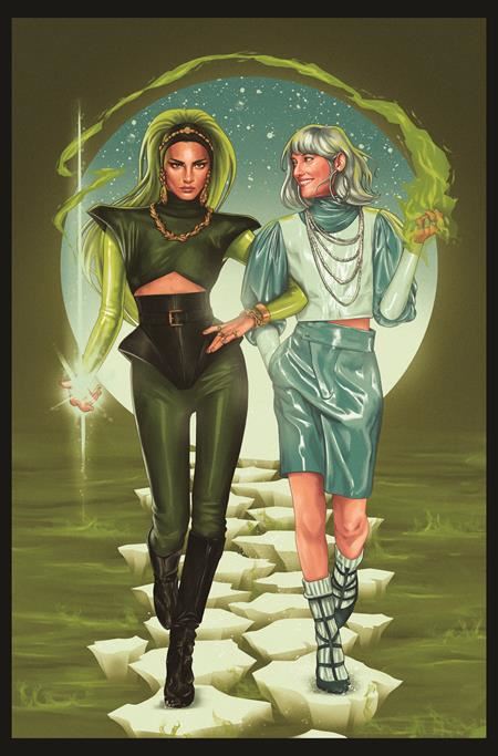 FIRE & ICE WHEN HELL FREEZES OVER #5 (OF 6) CVR B JACK HUGHES CARD STOCK VAR  DC Comics Comic Book 2025