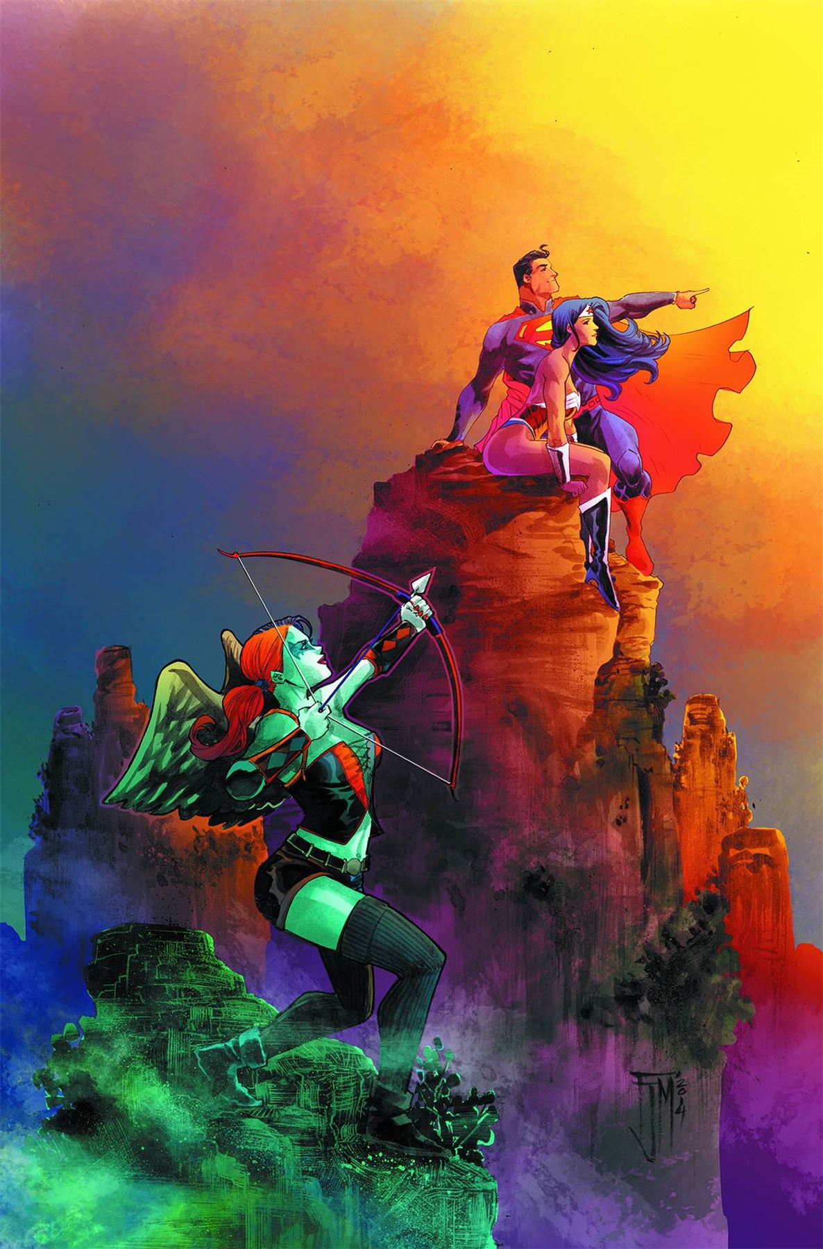 Superman Wonder Woman #16 Harley Quinn Var Ed DC Comics Comic Book