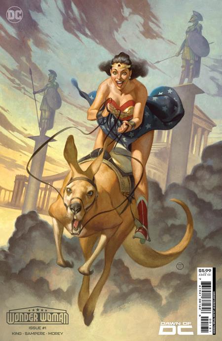 Wonder Woman #1 Cvr C Julian Totino Tedesco Card Stock Var DC Comics Comic Book