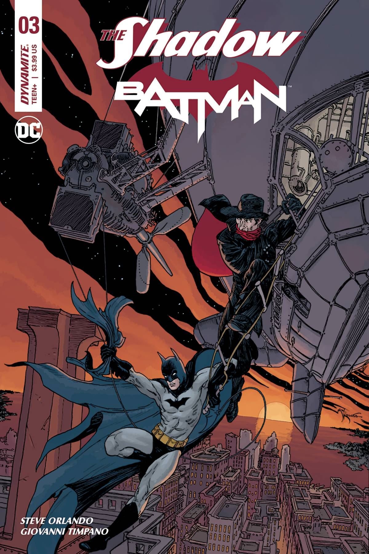 Shadow Batman #3 (Cvr A Kaluta) D. E. Comic Book