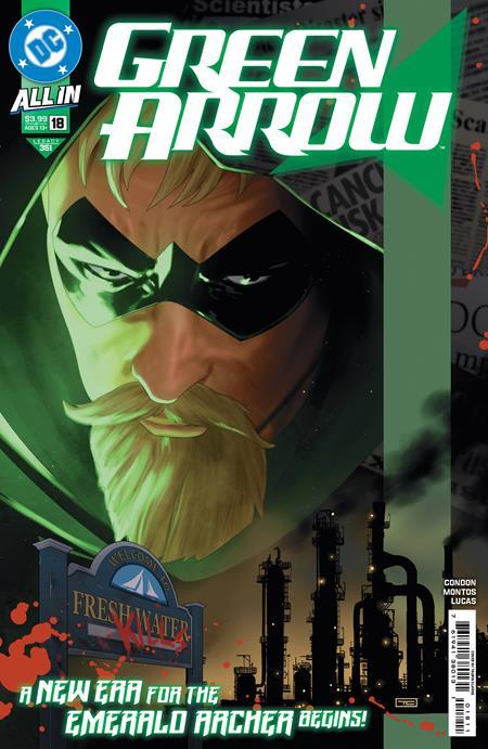 Green Arrow #18 Cvr A Taurin Clarke DC Comics Comic Book