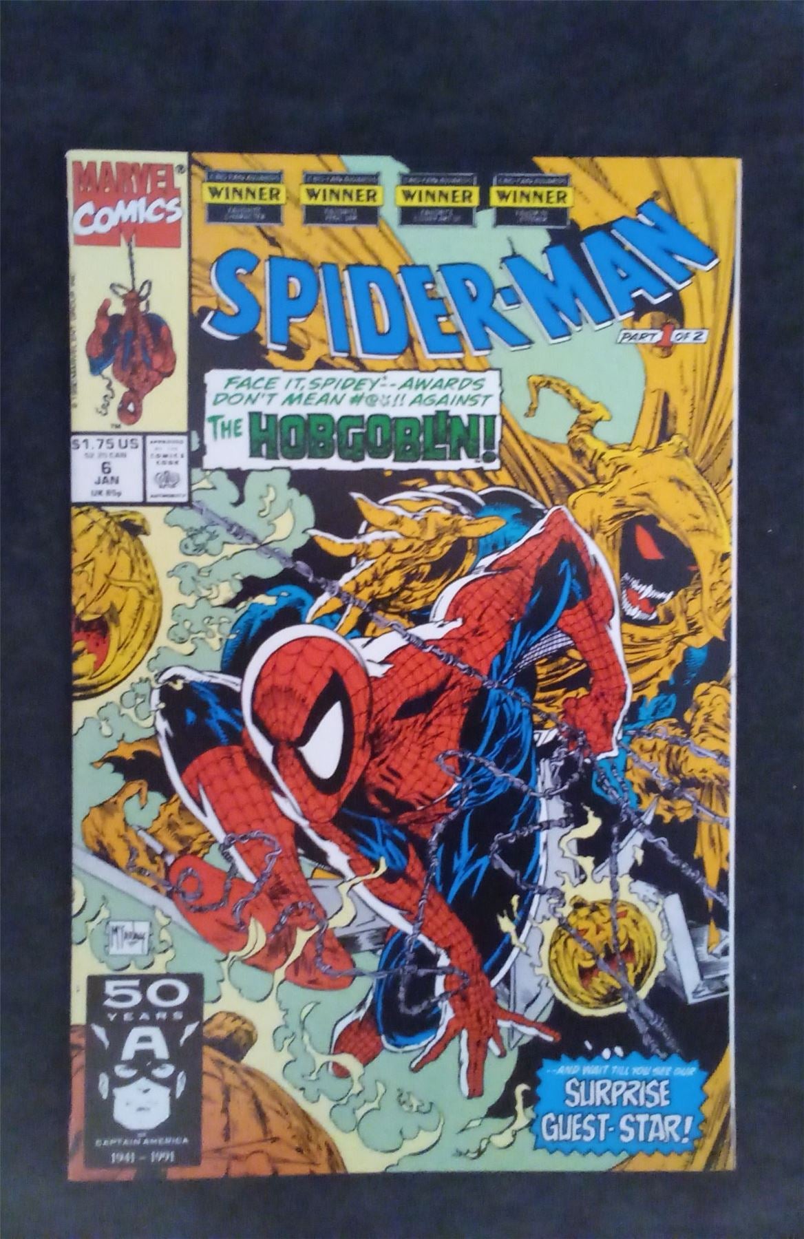 Spider-Man #6 1991 marvel Comic Book