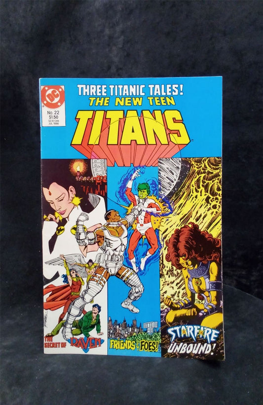 The New Teen Titans #22 1986 DC Comics Comic Book