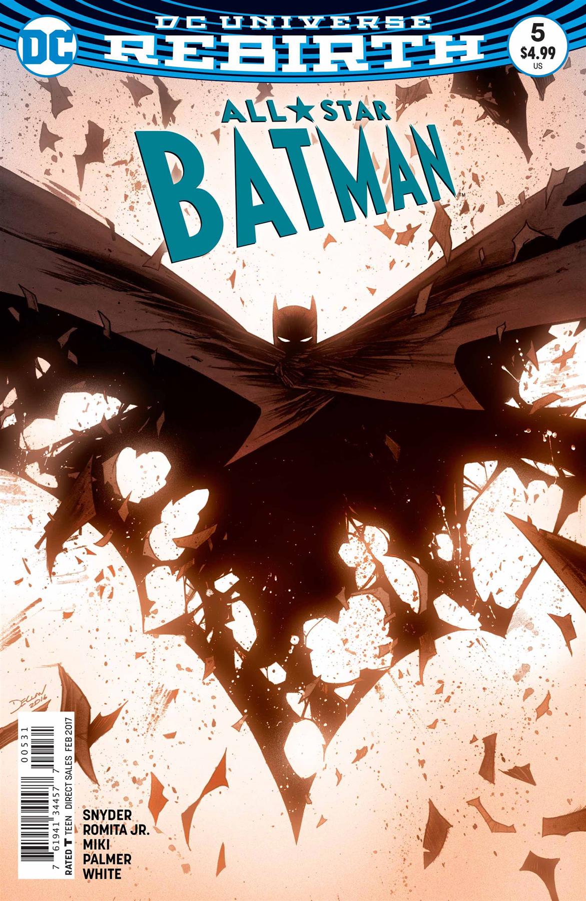 All Star Batman #5 (Shalvey Var Ed) DC Comics Comic Book