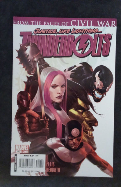 Thunderbolts #110 2007 marvel Comic Book marvel Comic Book