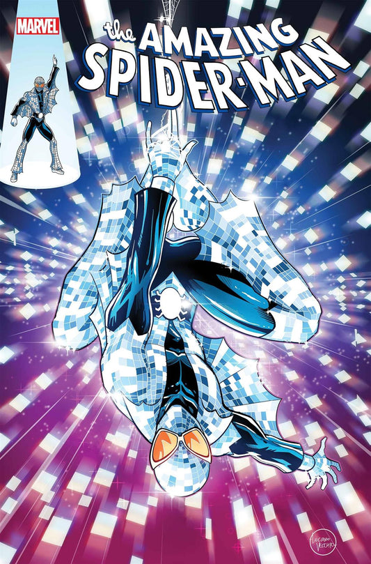 Amazing Spider-man #55 Luciano Vecchio Disco Dazzler Var Luciano Vecchio Disco Dazzler Var Marvel Prh Comic Book 2024