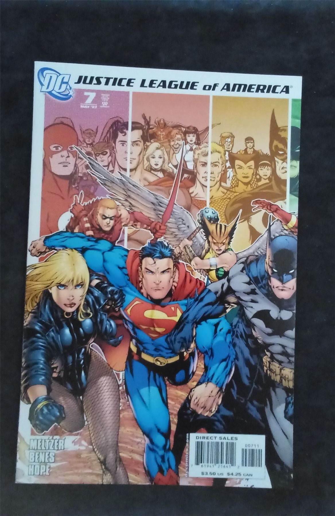 Justice League of America #7 Left Cover 2007 dc-comics Comic Book dc-comics Comic Book
