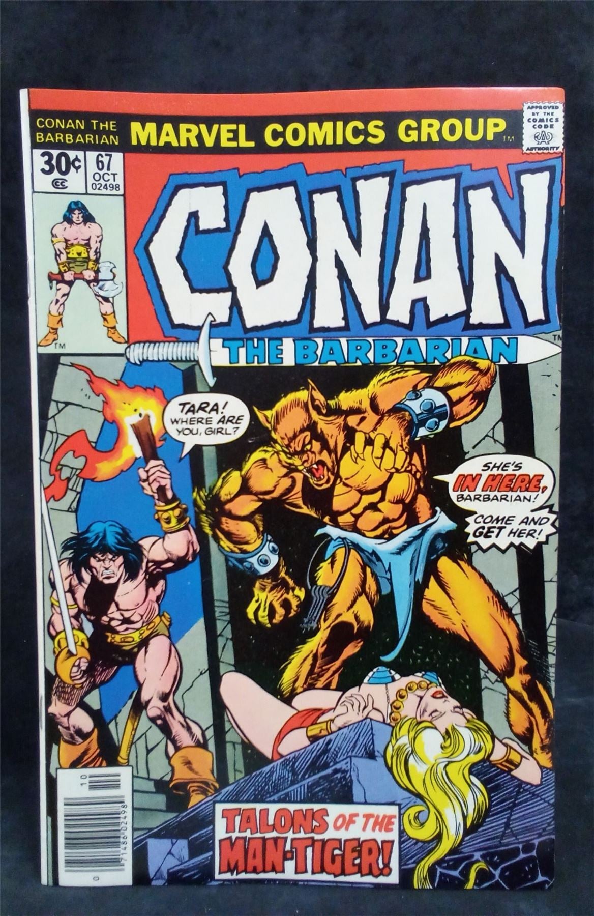 Conan the Barbarian #67 (1976 Marvel Comics Comic Book