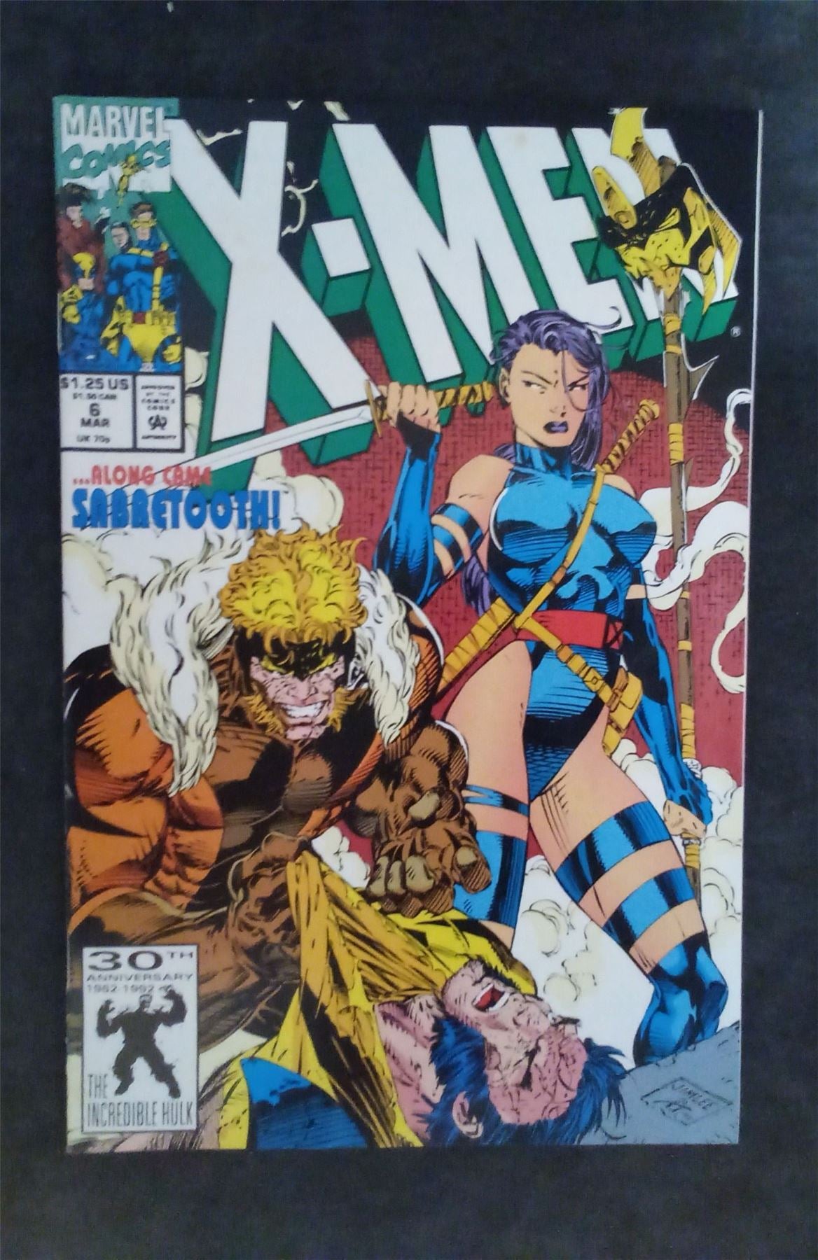 X-Men #6 1992 marvel Comic Book