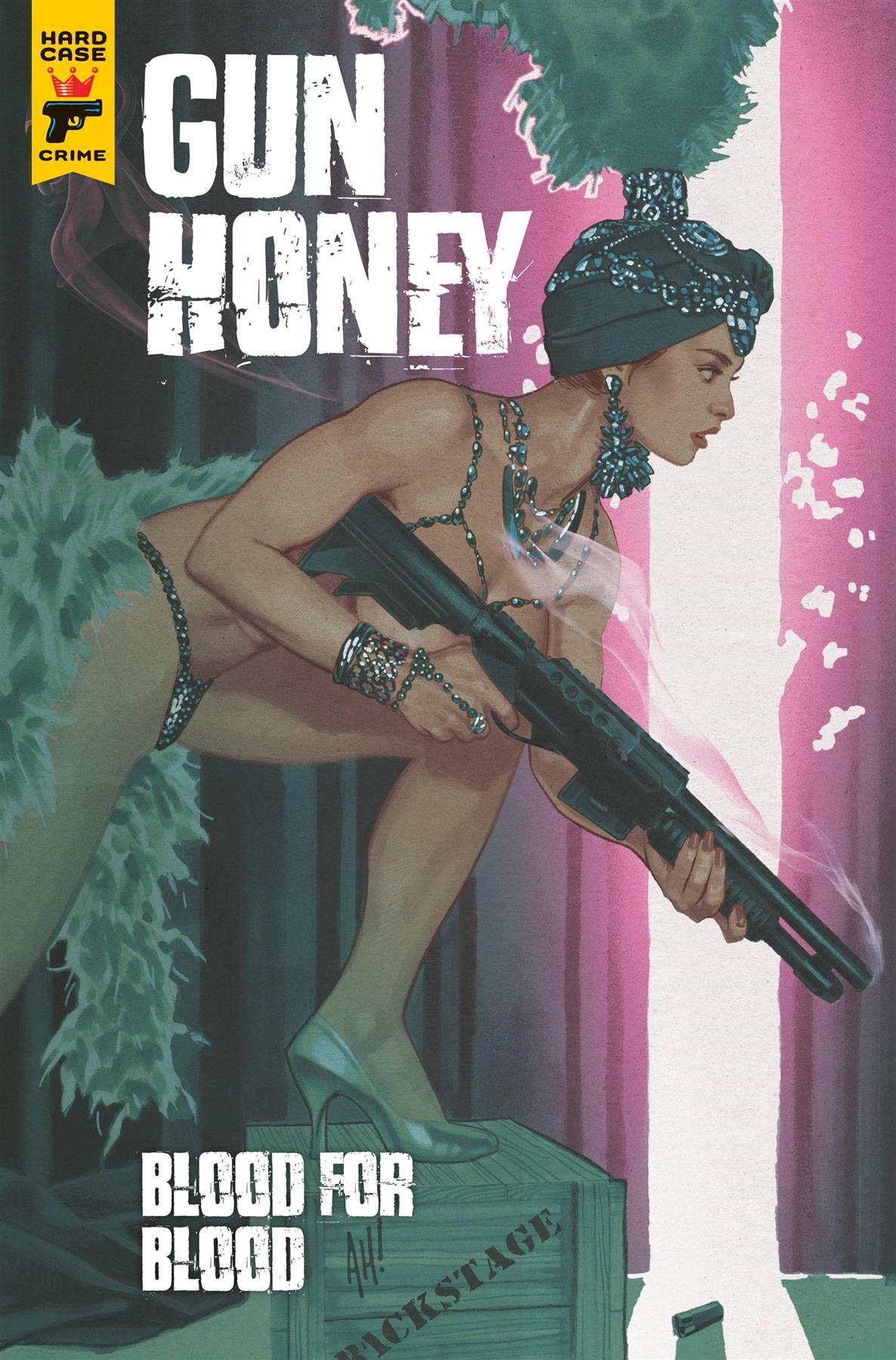 Gun Honey Blood For Blood #1 Cvr A Hughes (mr) Titan Comics Comic Book