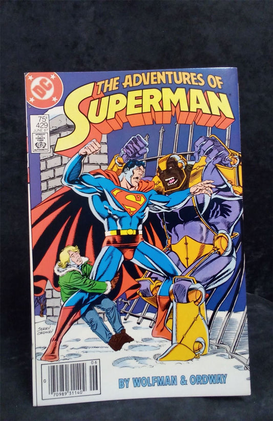 Adventures of Superman #429 1987 DC Comics Comic Book