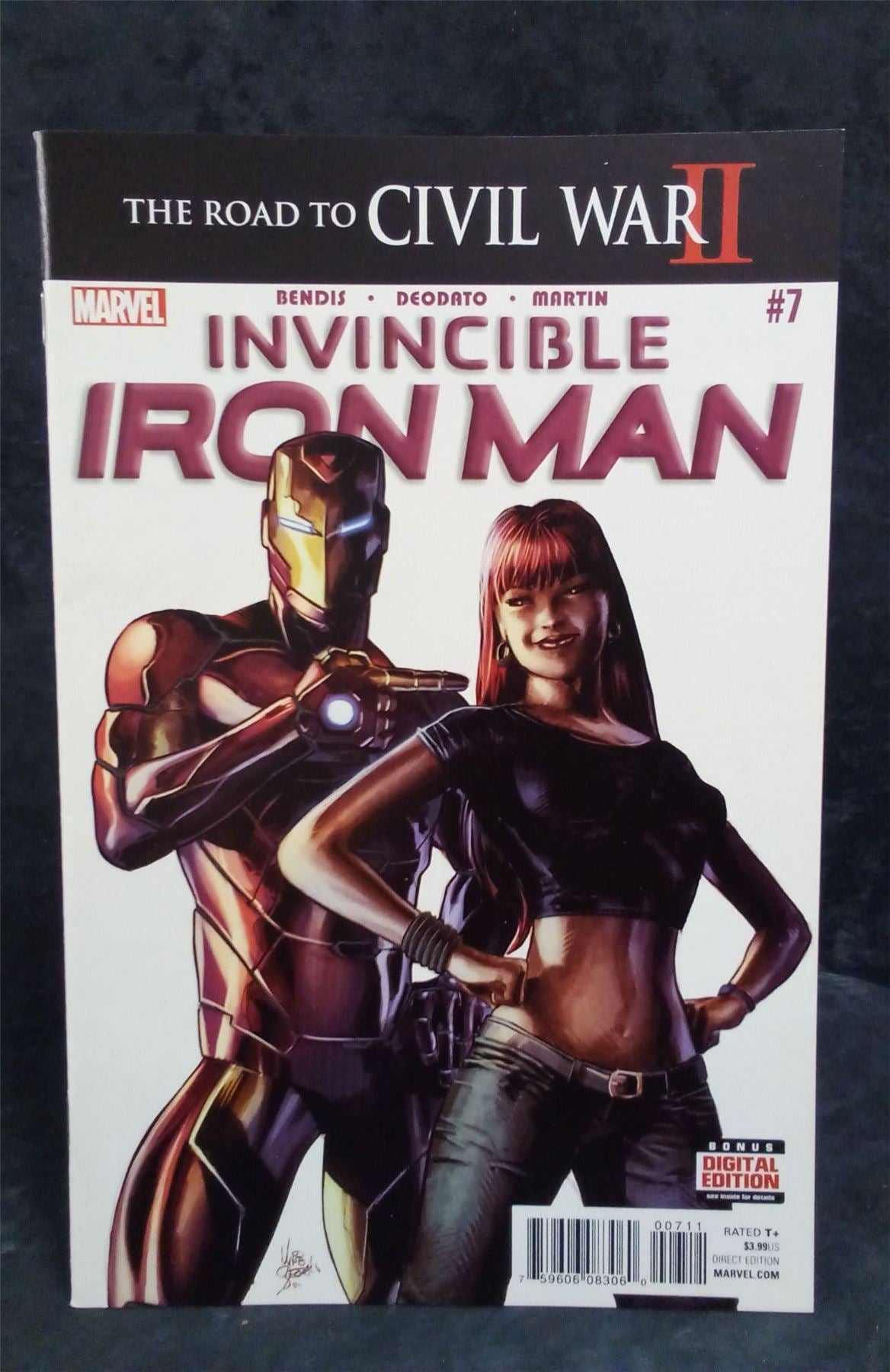 Invincible Iron Man #7 2016 Marvel Comics Comic Book