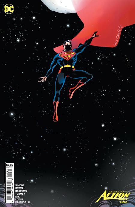Action Comics #1068 Cvr B Wes Craig Card Stock Var DC Comics Comic Book