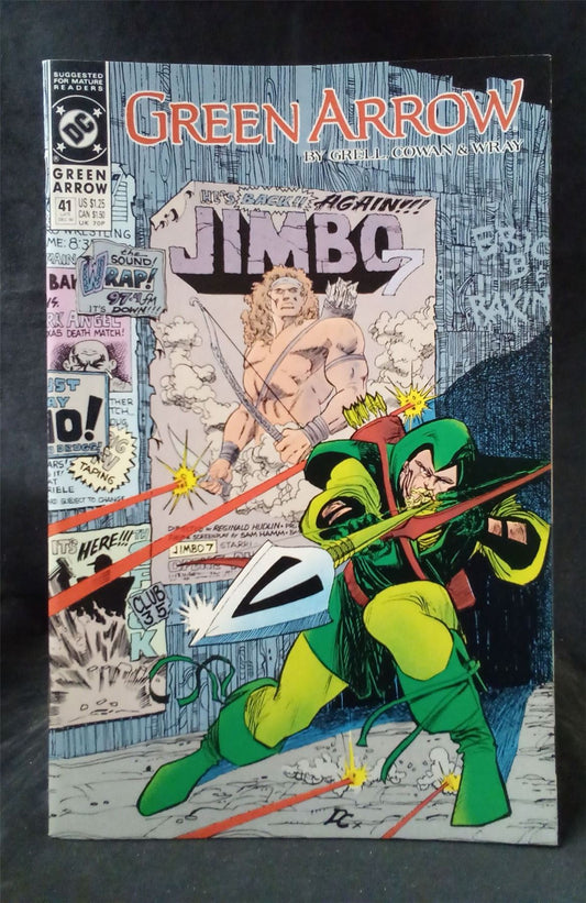 Green Arrow #41 1990 DC Comics Comic Book
