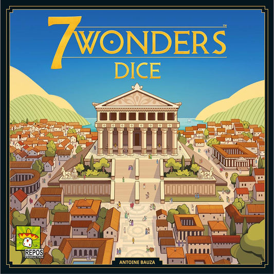 7 Wonders Dice By Repos Production Board Game