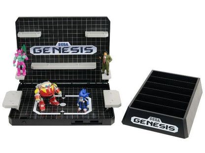Console Heroes Sega Genesis Supervillain Boss Bundle Playset with Cartridge Storage Tray by Console Heroes