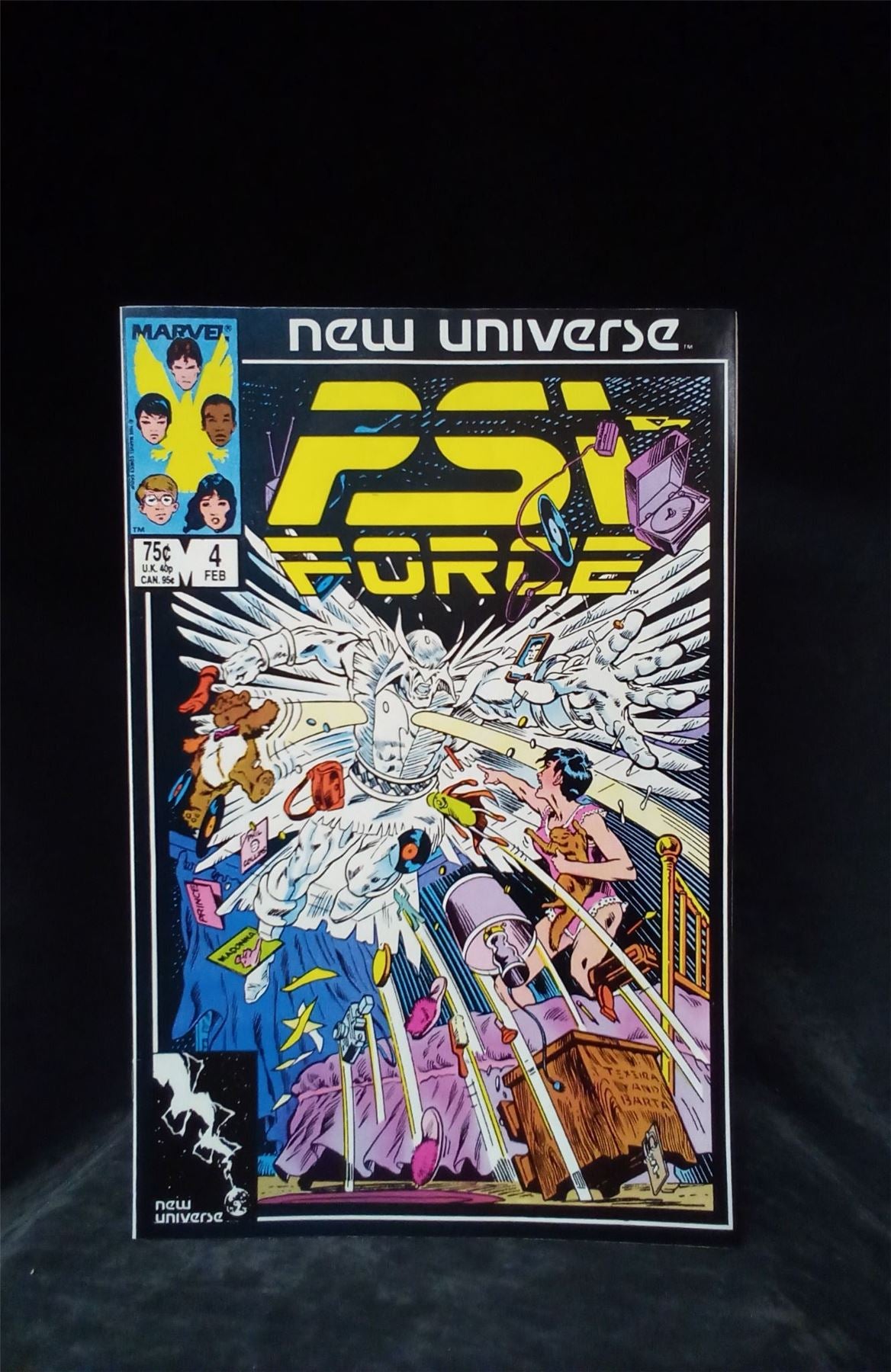 Psi-Force #4 1987 Marvel Comics Comic Book