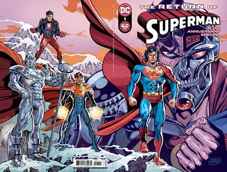 Return Of Superman 30th Anniversary Special #1 (one Shot) Cvr A Dan Jurgens Wraparound DC Comics Comic Book