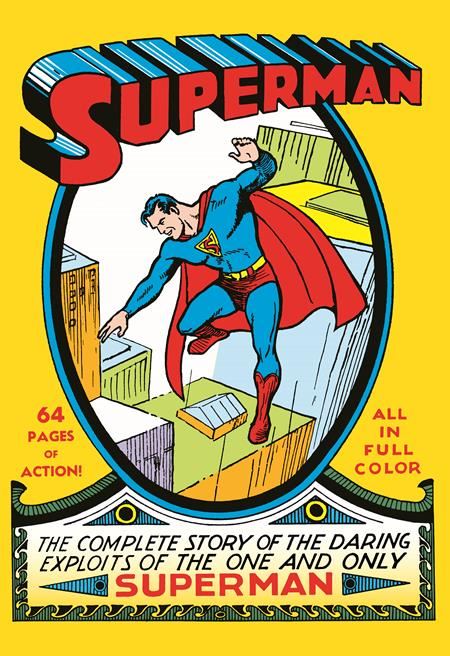 Superman #1 Facsimile Edition Cvr A Joe Schuster & Leo O Mealia DC Comics Comic Book