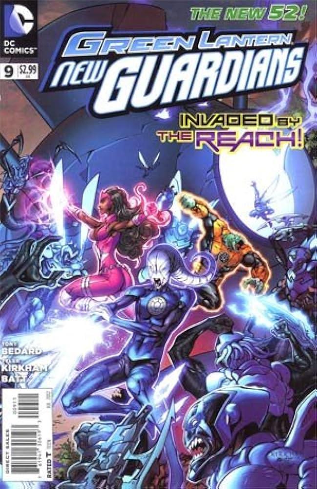 GREEN LANTERN NEW GUARDIANS #9 DC COMICS