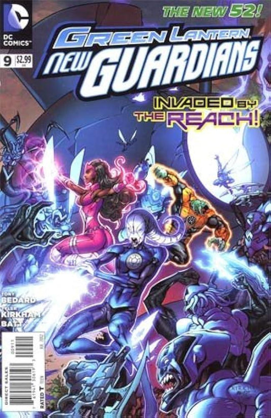 GREEN LANTERN NEW GUARDIANS #9 DC COMICS