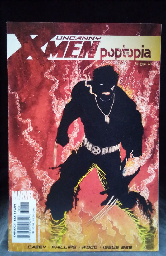The Uncanny X-Men #398 2001 Marvel Comics Comic Book