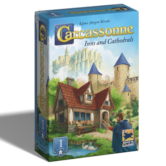 Carcassonne Exp1 (V3.1) : Inns & Cathedrals Board Game by Z-Man Games