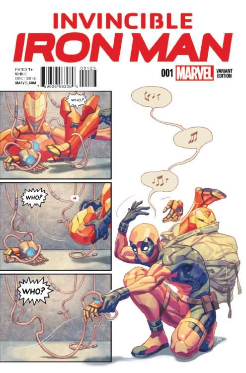 Invincible Iron Man #1 Party Var (Party Var) Marvel Comics Comic Book