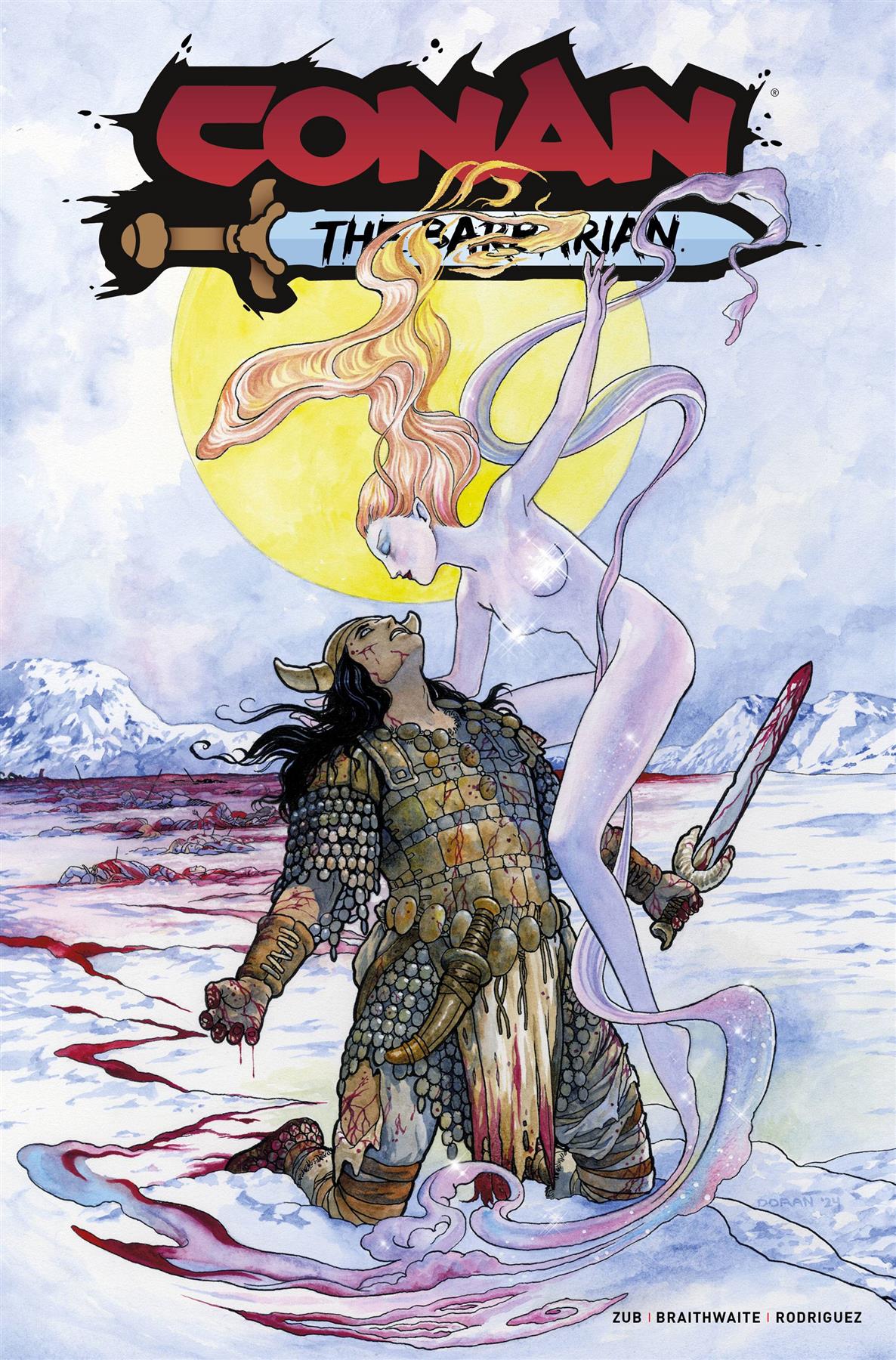 Conan Barbarian #16 Cvr A Doran (mr) Titan Comics Comic Book