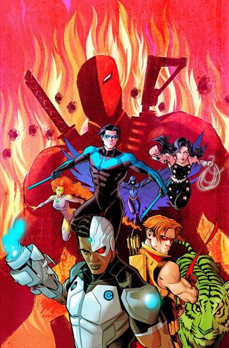 TITANS #22 CVR C DANIEL BAYLISS CARD STOCK VAR  DC Comics Comic Book 2025