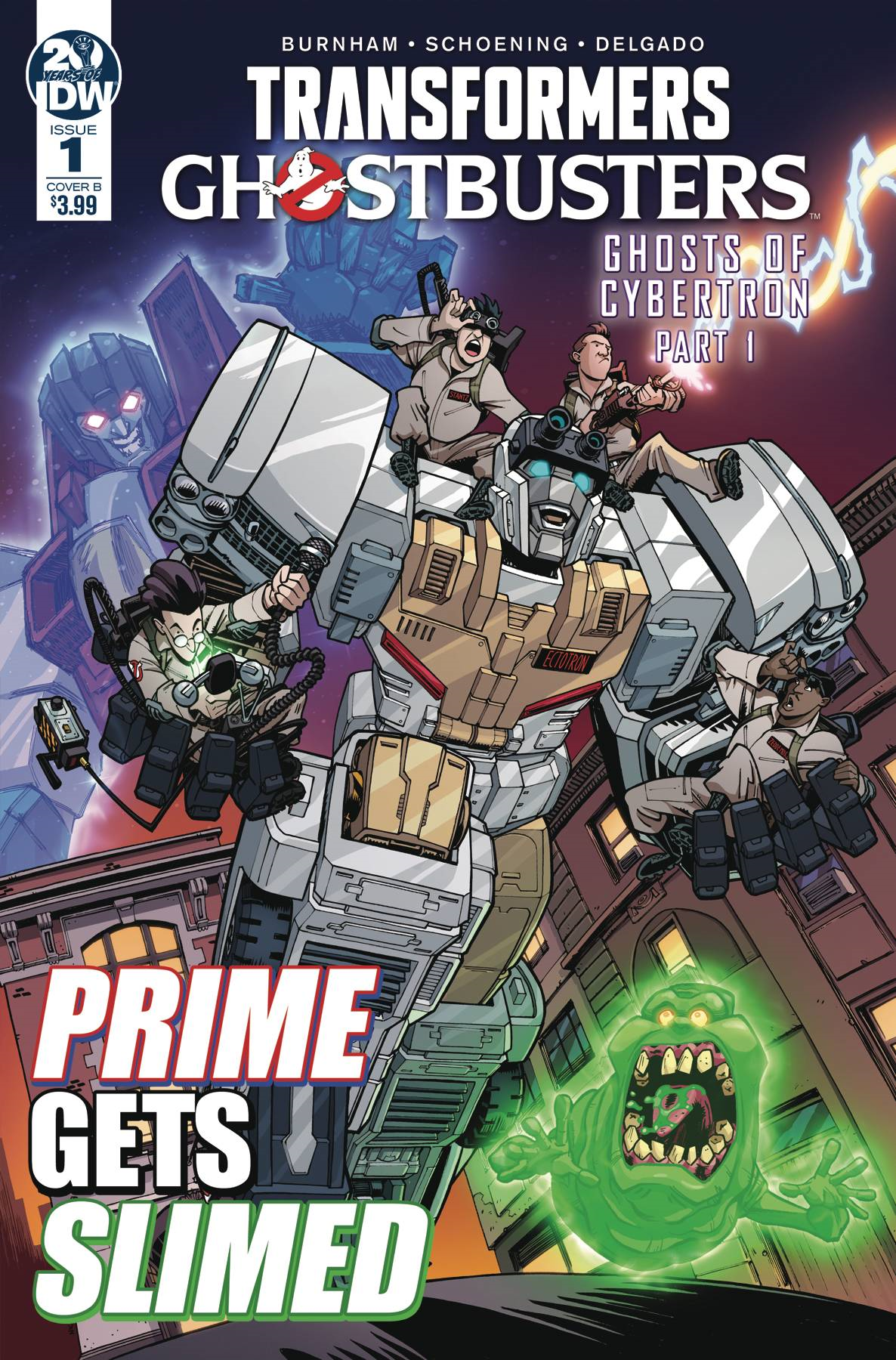 Transformers Ghostbusters #1 Cvr B Roche (Cvr B Roche) Idw Publishing Comic Book