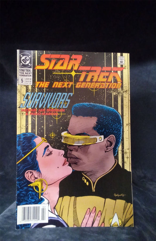 Star Trek: The Next Generation #5 1990 DC Comics Comic Book